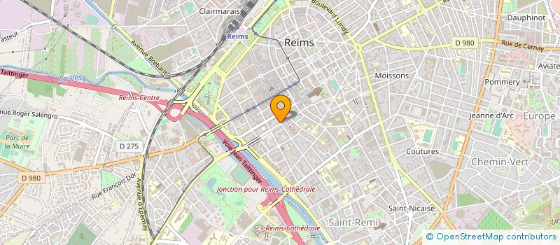 localisation de l'entreprise ALCB  REIMS