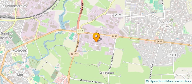 localisation de l'entreprise ALCCAD à BONCHAMP-LES-LAVAL