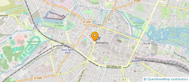 localisation de l'entreprise ALCD ASSURANCES  AMIENS