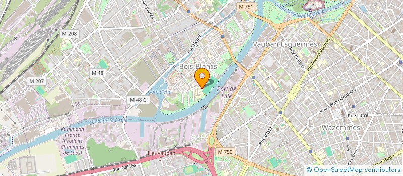 localisation de l'entreprise ALCD PROPERTY à LILLE