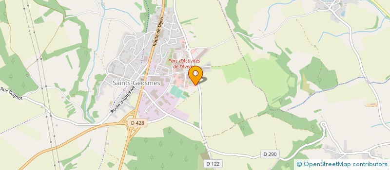 localisation de l'entreprise ALCE à SAINTS-GEOSMES
