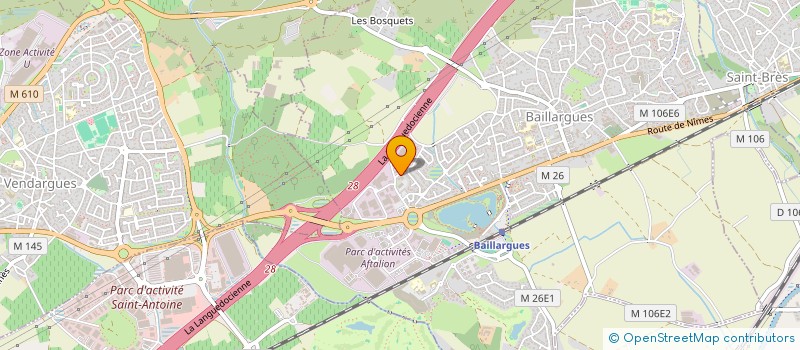 localisation de l'entreprise ALCE à BAILLARGUES