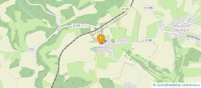 localisation de l'entreprise ALCE PACY à PLESNOY