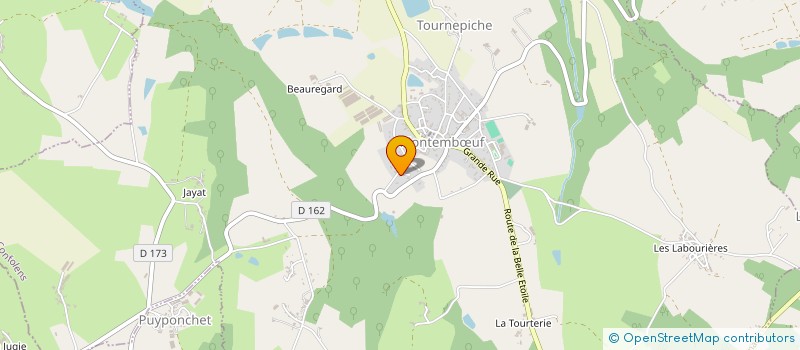 localisation de l'entreprise ALCEA HOLDING  MONTEMBOEUF