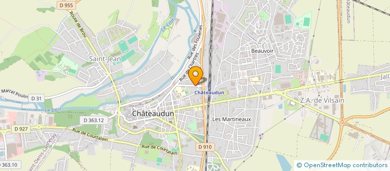 localisation de l'entreprise ALCEDO HR à CHATEAUDUN