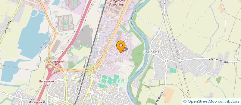 localisation de l'entreprise ALCERTIS GROUPE à MURET