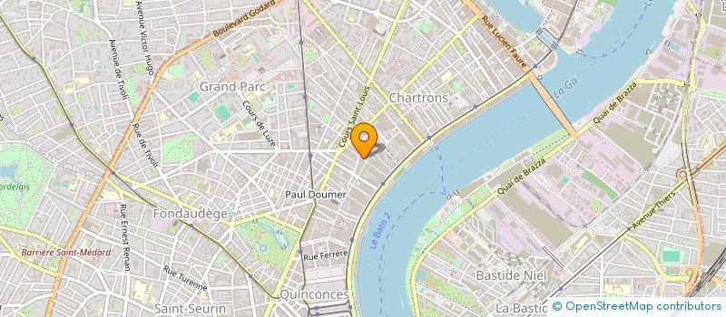 localisation de l'entreprise ALCES IM  BORDEAUX