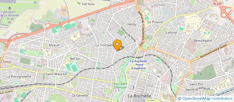 localisation de l'entreprise ALCF HOLDING  LA ROCHELLE