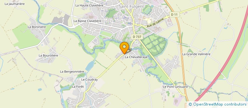 localisation de l'entreprise ALCHA GROUPE  SAINT-ANDRE-GOULE D OIE