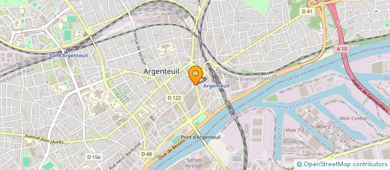 localisation de l'entreprise ALCHADICT  ARGENTEUIL