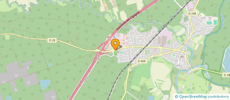 localisation de l'entreprise ALCHARO  SELTZ