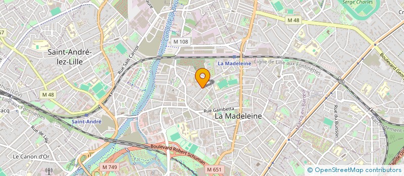 localisation de l'entreprise ALCHASA BIO à LA MADELEINE