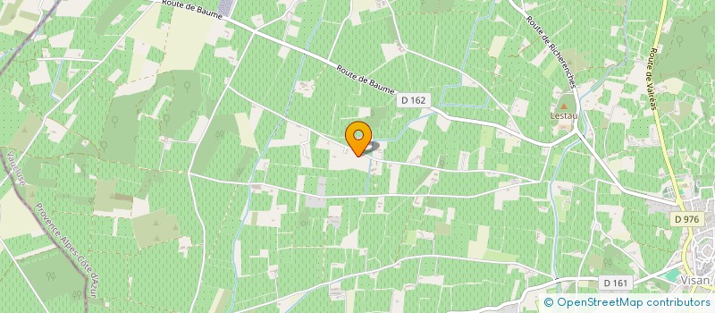 localisation de l'entreprise ALCHEMIA VINI  VISAN