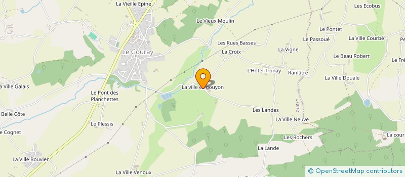 localisation de l'entreprise ALCHEMILLE à LE MENE
