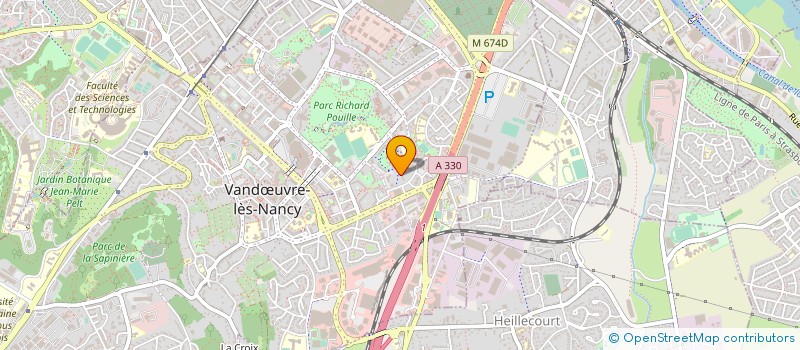 localisation de l'entreprise ALCHEMY EDUINNOV  VANDUVRE-LES-NANCY