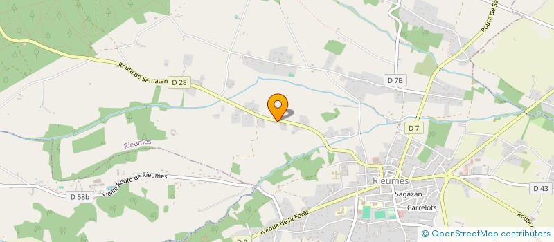 localisation de l'entreprise ALCHI-MED  RIEUMES