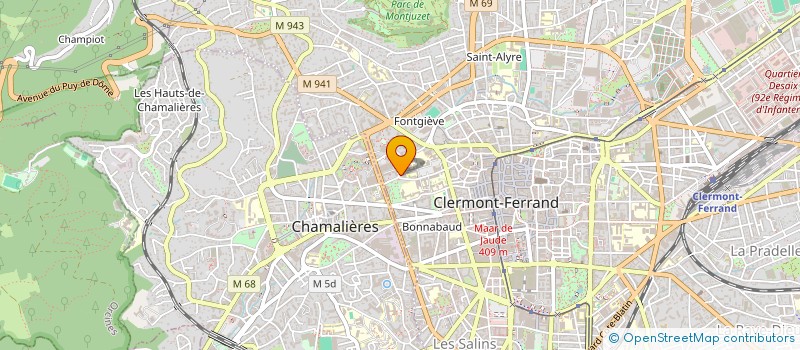 localisation de l'entreprise ALCHIBY  CLERMONT-FERRAND