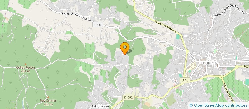 localisation de l'entreprise ALCHIM CONSEIL à LORGUES