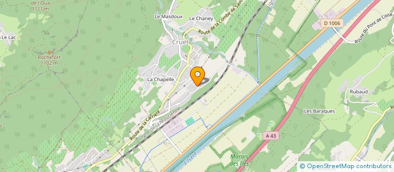 localisation de l'entreprise ALCHIMA CONSEIL  CRUET