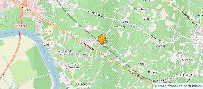 localisation de l'entreprise ALCHIMIA  SAINT-EMILION