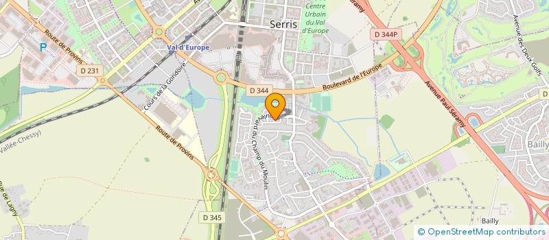 localisation de l'entreprise ALCHIMIE 3S à SERRIS