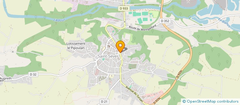 localisation de l'entreprise ALCHIMIE & CO à SAINT-SEVER