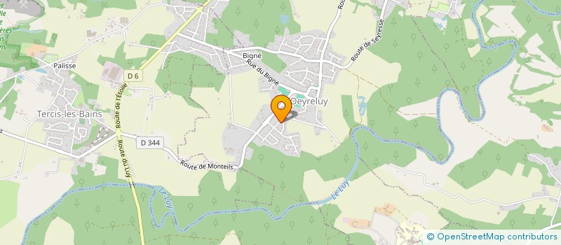 localisation de l'entreprise ALCHIMIE CONSEIL  OEYRELUY