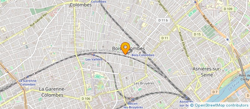 localisation de l'entreprise ALCHIMIE CONSULTING à BOIS-COLOMBES