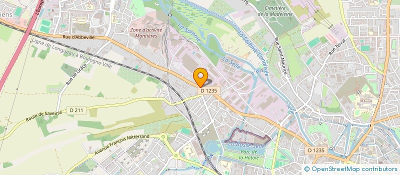 localisation de l'entreprise ALCHIMIE CREATION à AMIENS