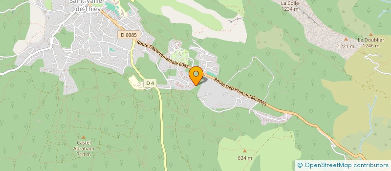 localisation de l'entreprise ALCHIMIE DES MONTAGNES  SAINT-VALLIER-DE-THIEY