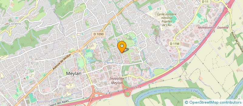 localisation de l'entreprise ALCHIMIE EVENEMENTS à MEYLAN