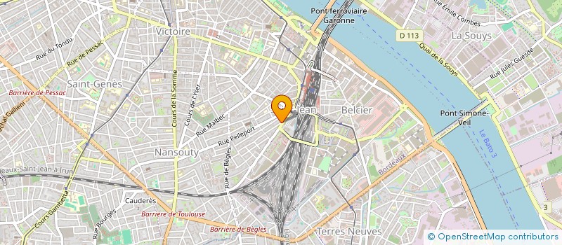 localisation de l'entreprise ALCHIMIE LF HOLDING  BORDEAUX