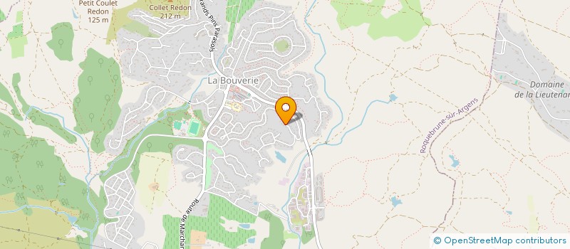 localisation de l'entreprise ALCHIMIE MAGIQUE à ROQUEBRUNE-SUR-ARGENS