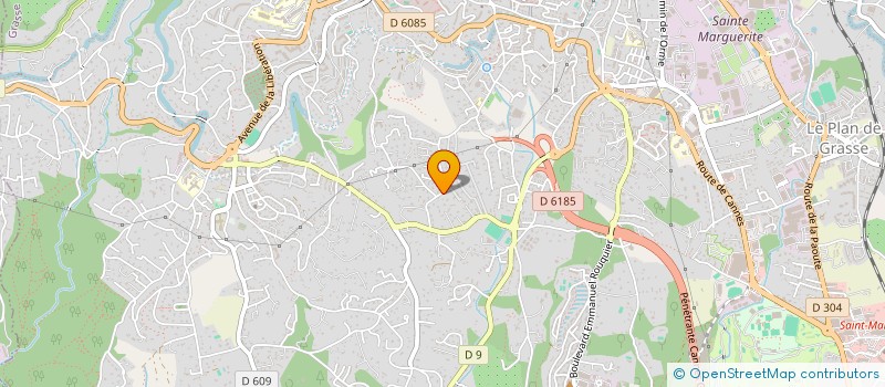 localisation de l'entreprise ALCHIMIE-PILATES à GRASSE