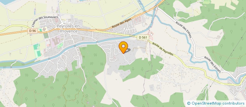 localisation de l'entreprise ALCHIMIE PRODUCTIONS  PEYROLLES-EN-PROVENCE