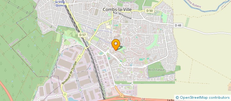 localisation de l'entreprise ALCHIMIE RECORD  COMBS-LA-VILLE