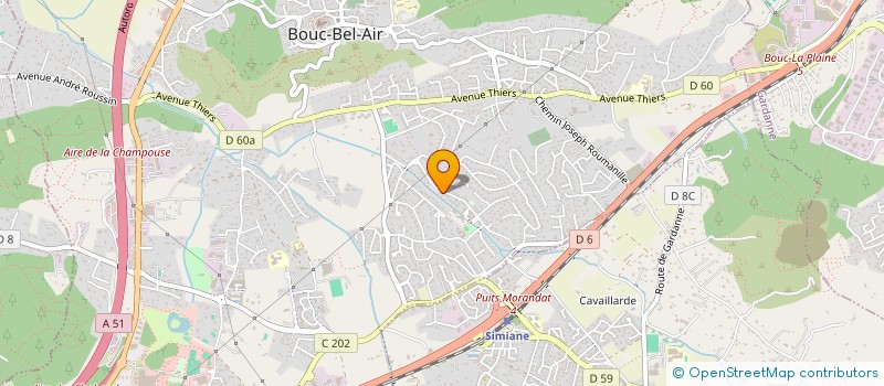localisation de l'entreprise ALCHIMIJ à BOUC-BEL-AIR