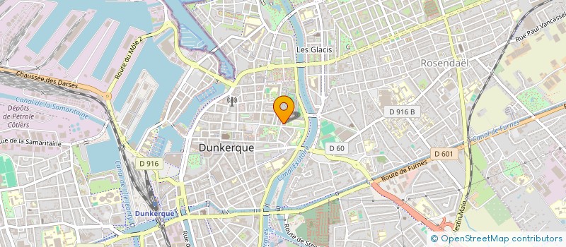 localisation de l'entreprise ALCHIMISTE à DUNKERQUE