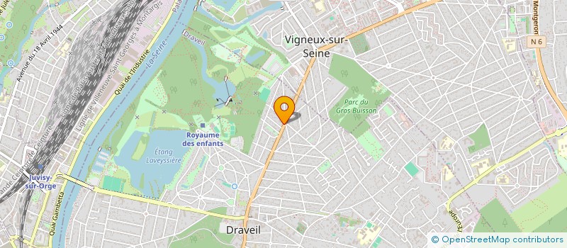 localisation de l'entreprise ALCHIMY à DRAVEIL