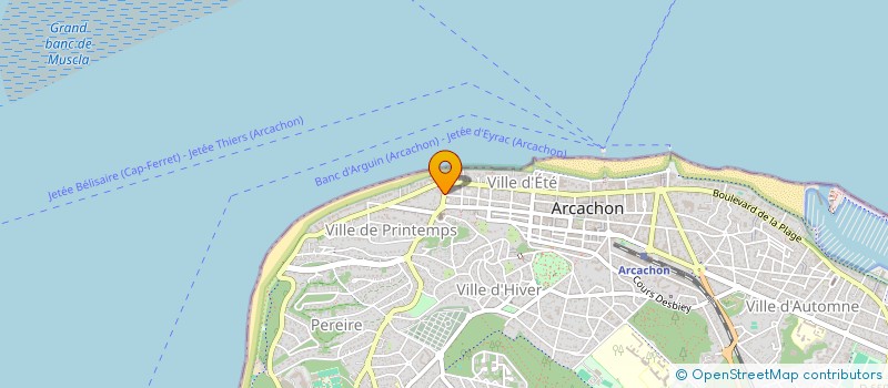 localisation de l'entreprise ALCHMARKET à ARCACHON