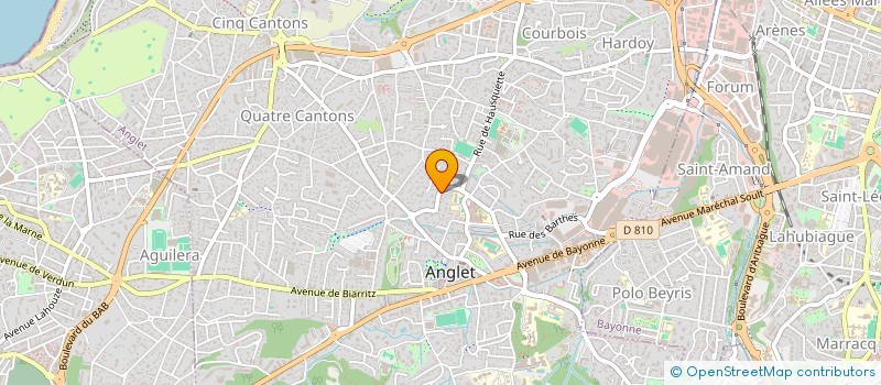 localisation de l'entreprise ALCHOURROUN  ANGLET