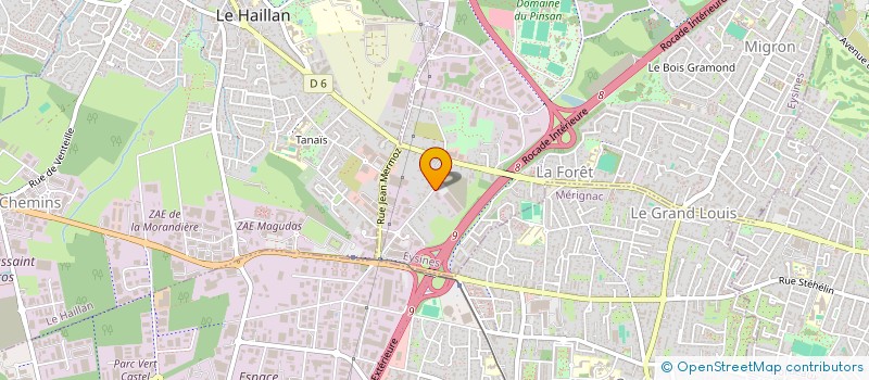 localisation de l'entreprise ALCHRIS  EYSINES