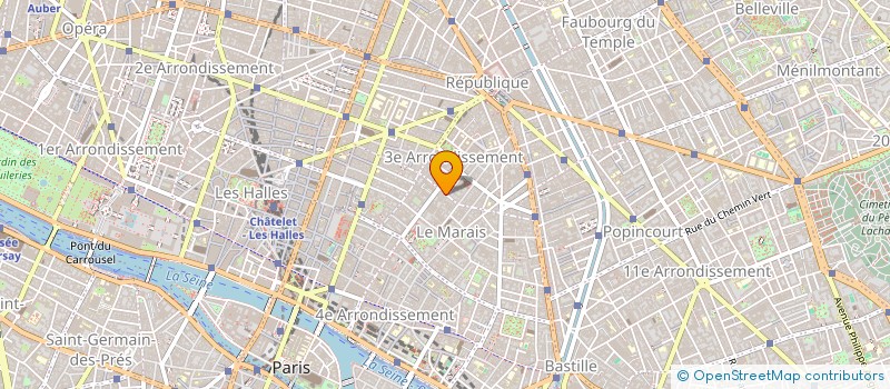 localisation de l'entreprise ALCI à PARIS