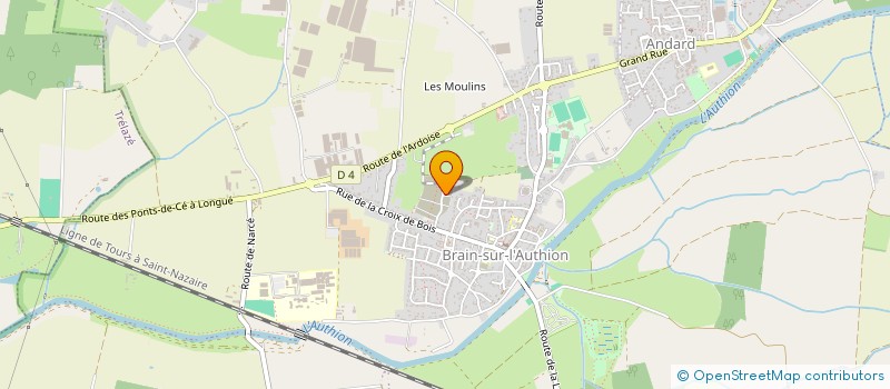 localisation de l'entreprise ALCI à LOIRE-AUTHION
