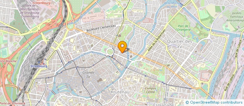 localisation de l'entreprise ALCIA PROMOTION  STRASBOURG