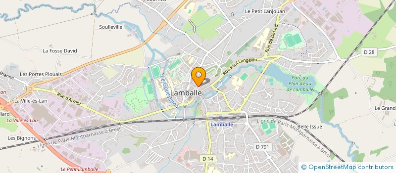 localisation de l'entreprise ALCIBIADE à LAMBALLE-ARMOR