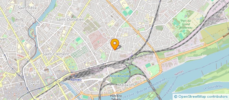 localisation de l'entreprise ALCIBIADE IMMOBILIER à NANTES