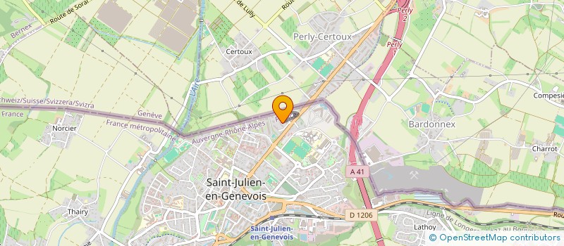 localisation de l'entreprise ALCID  SAINT-JULIEN-EN-GENEVOIS