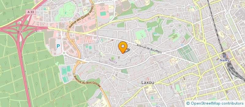 localisation de l'entreprise ALCIDE  NANCY