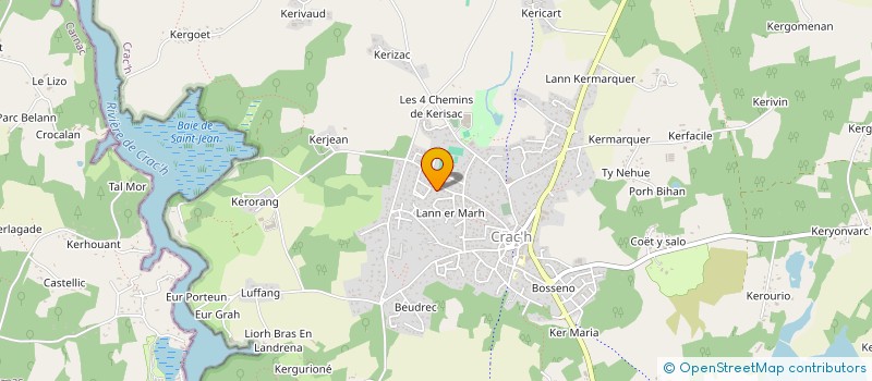 localisation de l'entreprise ALCIMA  CRACH